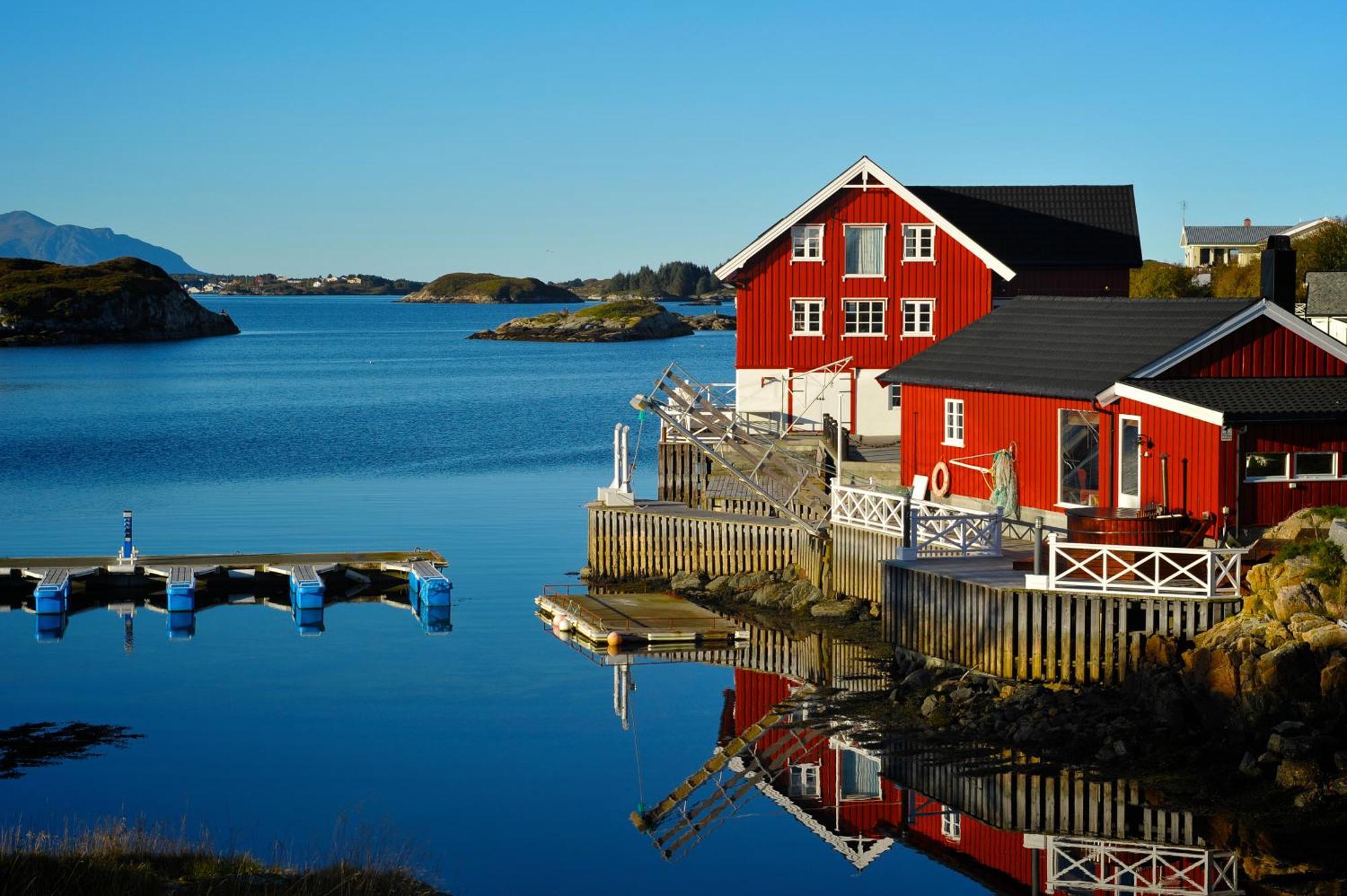 Atlantic Road Seaside Housing Litlrossoya Exterior foto