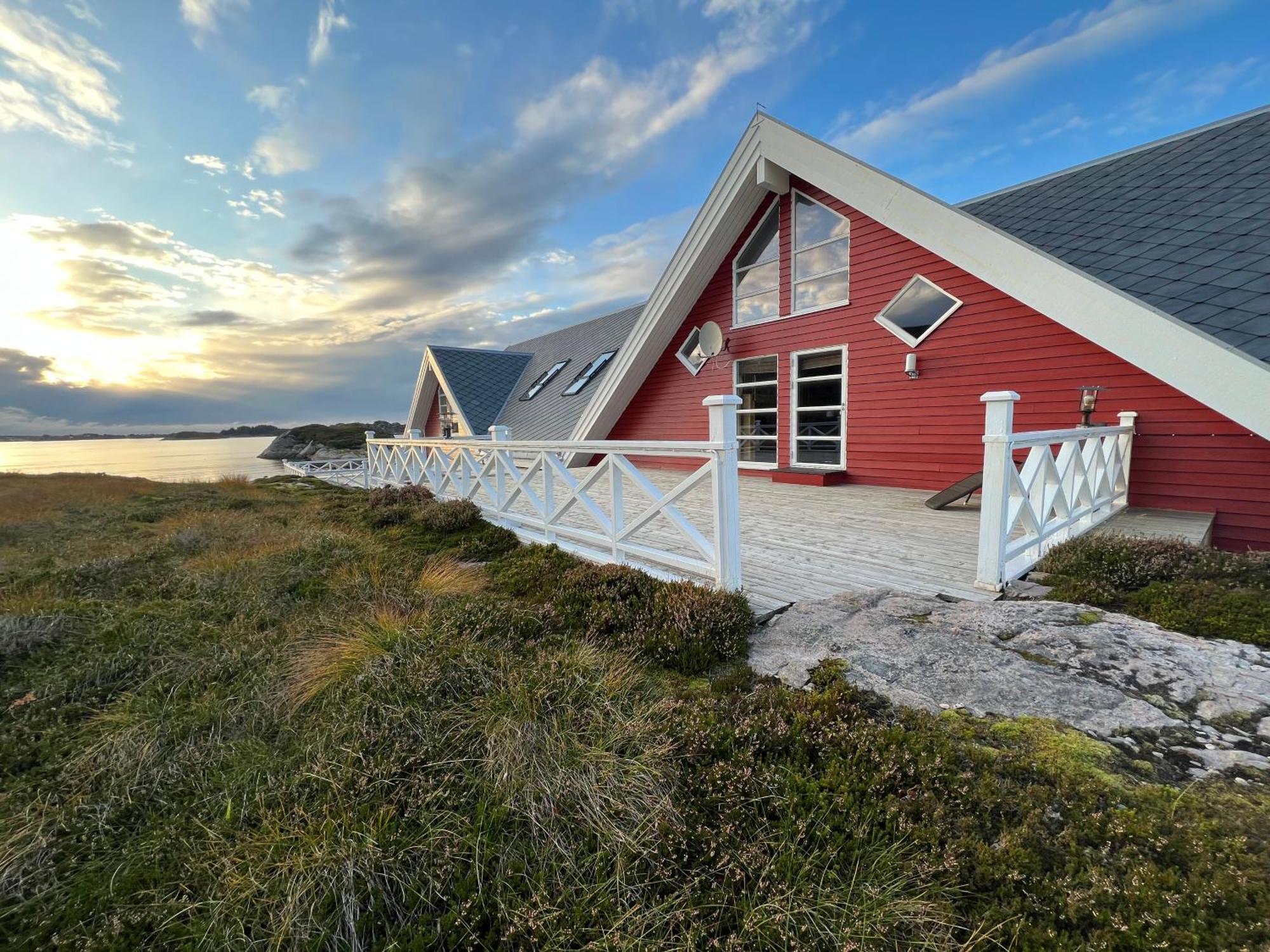 Atlantic Road Seaside Housing Litlrossoya Exterior foto